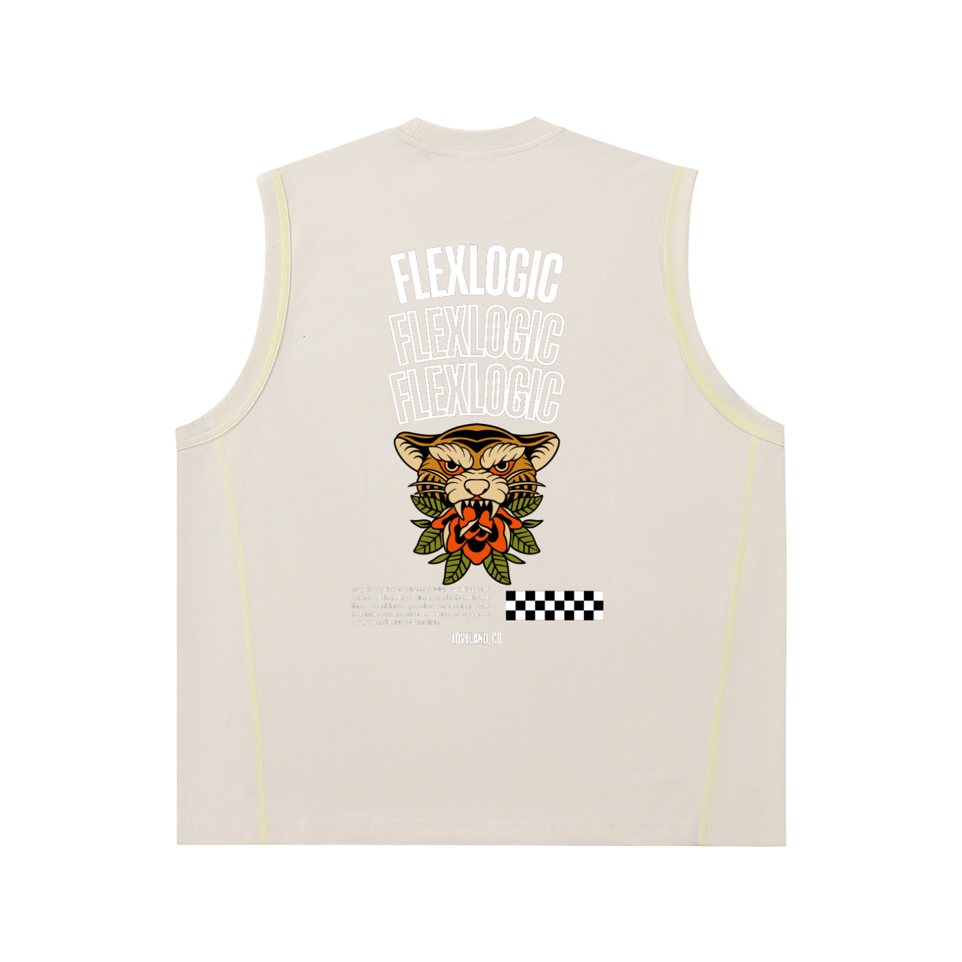 Contrast Panel Cooling Performance Tank Top