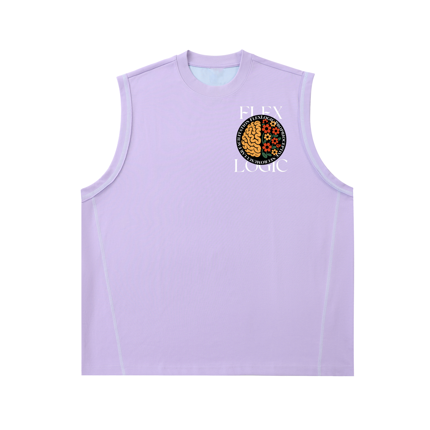 Contrast Panel Cooling Performance Tank Top