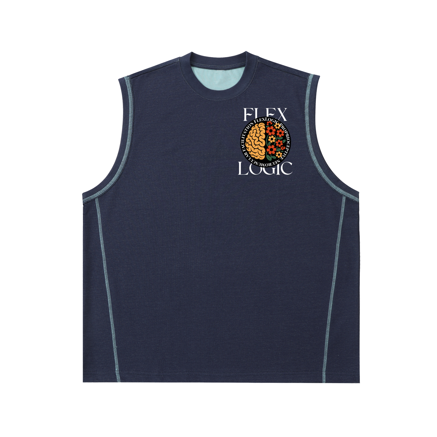 Contrast Panel Cooling Performance Tank Top